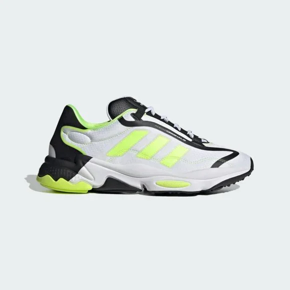 Adidas Ozweego Low Mens Casual Athletic Shoes White Yellow H04533 NEW Multi Sz - Picture 6 of 10